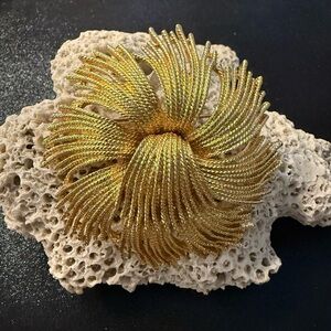 Vintage Monet Cordelia Brooch. 3” x 3”. Excellent Vintage Condition.